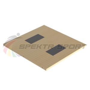 Купить Помост тяжелоатлетический 3х3х0,1м, рез. амортизаторы 1х0,5х0,04м в Демидове 