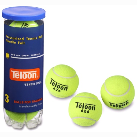 Купить Мяч для большого тенниса Teloon 626Т Р3  (3 шт) в Демидове 