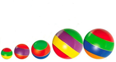 Купить Мячи резиновые (комплект из 5 мячей различного диаметра) в Демидове 