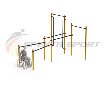 Купить Спортивный комплекс для инвалидов-колясочников WRK-D19_76mm в Демидове 