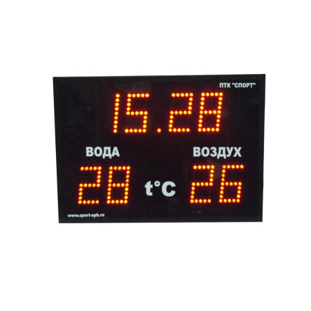 Купить Часы-термометр СТ1.13-2t для бассейна в Демидове 