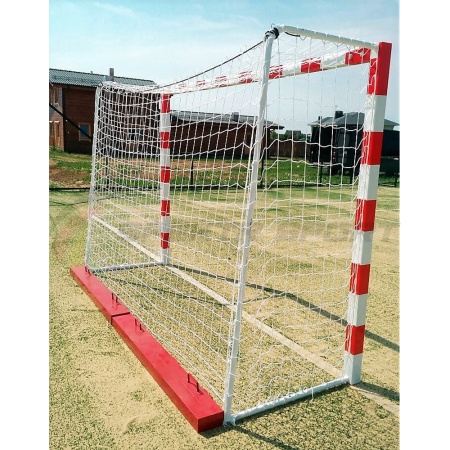 Купить Ворота мини-футбольные без сетки 2х3х1 м. (добровольный серт.) с накидным противовесом 25 кг в Демидове 