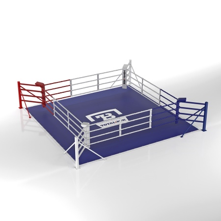 Купить Ринг боксерский напольный Totalbox на упорах 6х6м в Демидове 