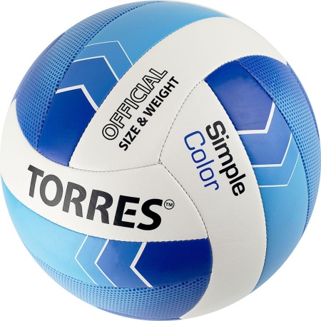 Купить Мяч волейбольный Torres Simple Color любительский р.5 в Демидове 